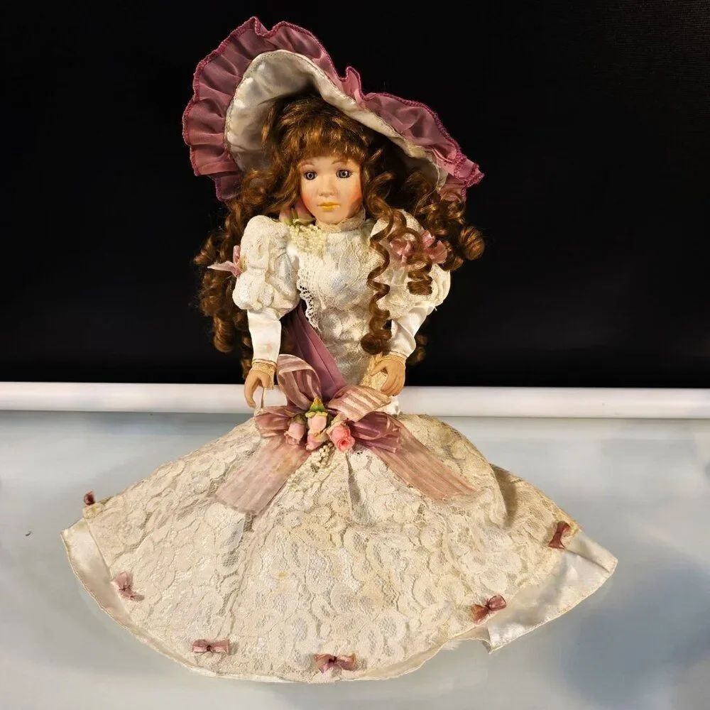 Vintage Doll Ashley Belle Collectible Fine Bisque 16 inch